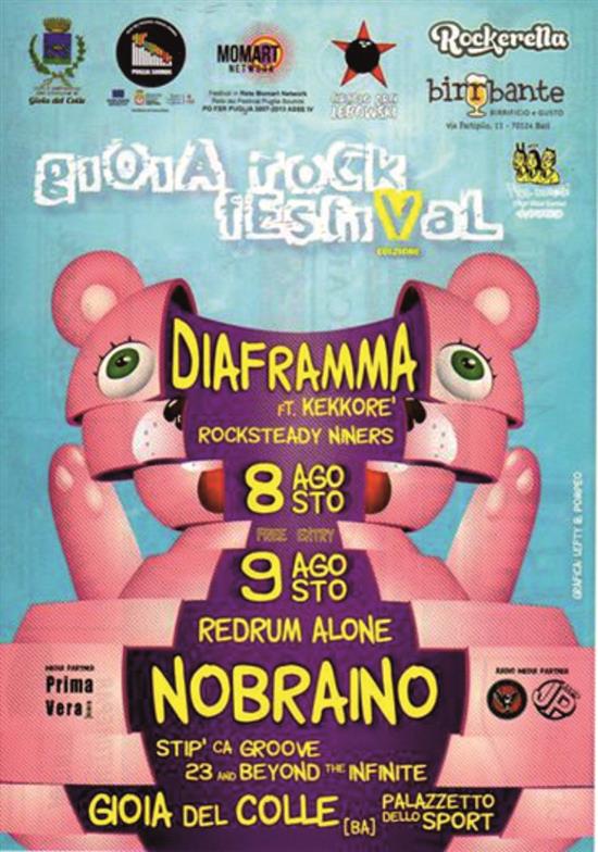 IL MANIFESTO DEL GIOIA ROCK FESTIVAL