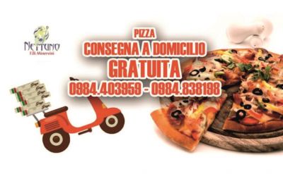 pizza con consegna gratuita a domicilio