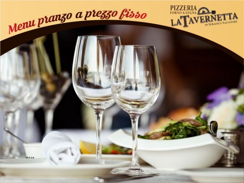 Pizzeria La Tavernetta - Menu Di Pranzo A Prezzo Fisso Trapani