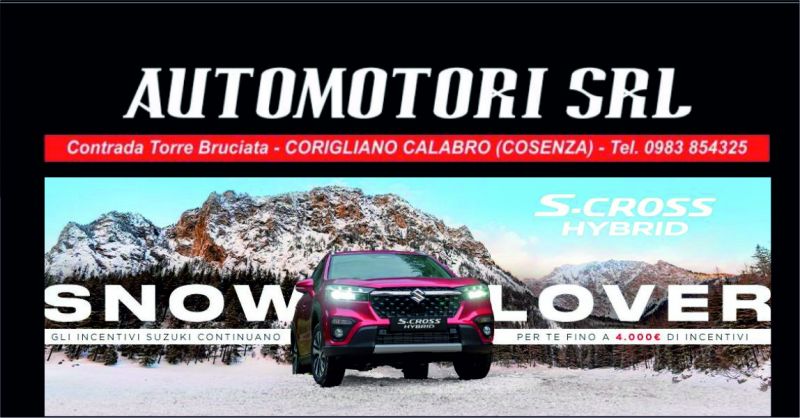 Nuova Suzuki S-Cross Hybrid Corigliano Rossano