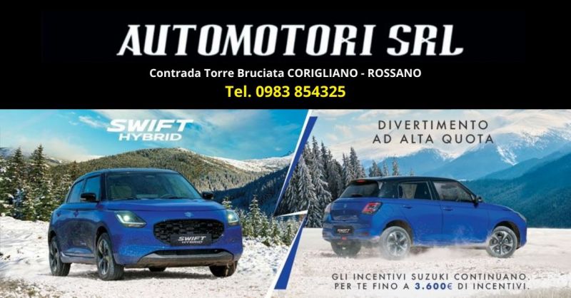 Nuova Suzuki Swift Corigliano-Rossano