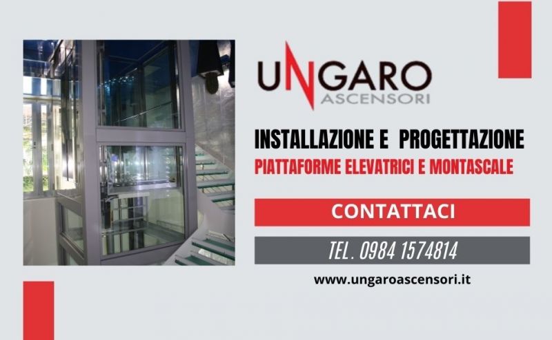 progettazione piattaforme elevatrici per esterno