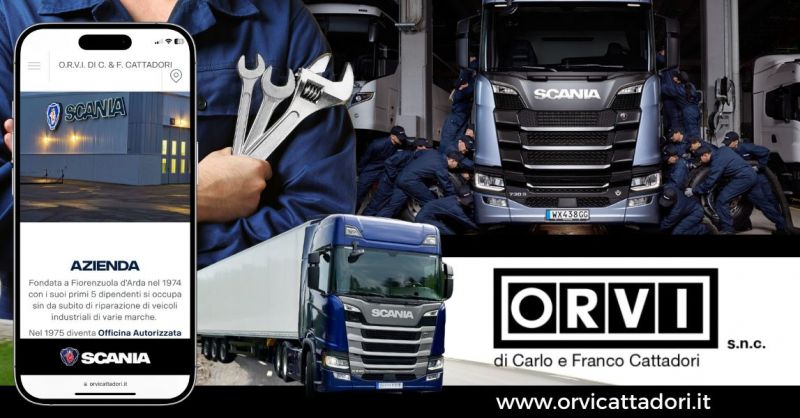 Officina Scania autorizzata provincia