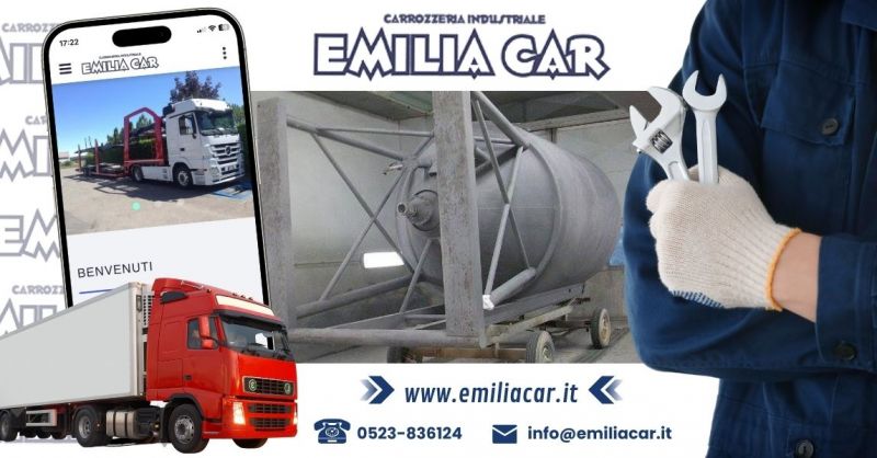 Officina specializzata verniciatura silos Emilia Romagna