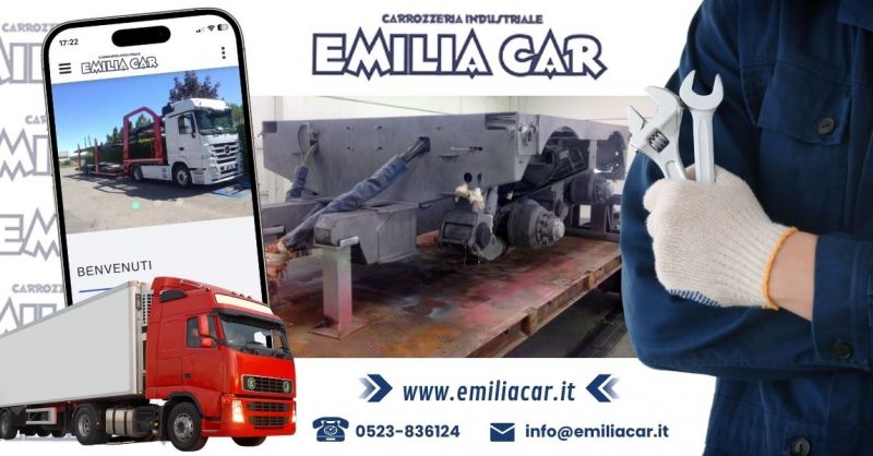 Carrozzeria per riparazione rimorchi e semirimorchi Emilia Romagna