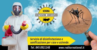 offerta trova impresa professionale disinfestazione zanzare in giardino verona e limitrofi