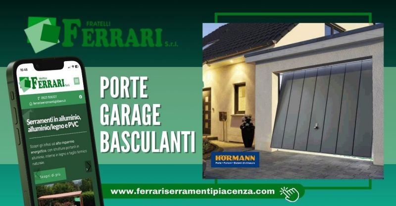 Vendita porte Basculanti Garage Hormann provincia