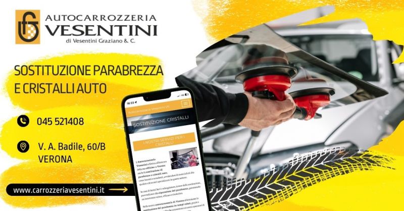 La migliore officina per sostituzione parabrezza e cristalli auto