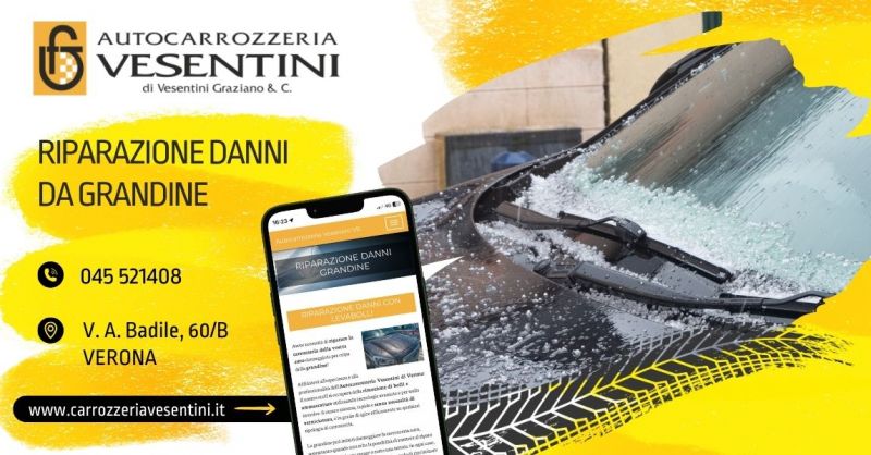 Riparazione carrozzeria auto grandinata