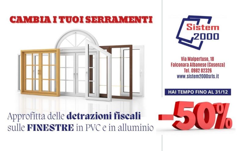 detrazioni fiscali per sostituzione finestre