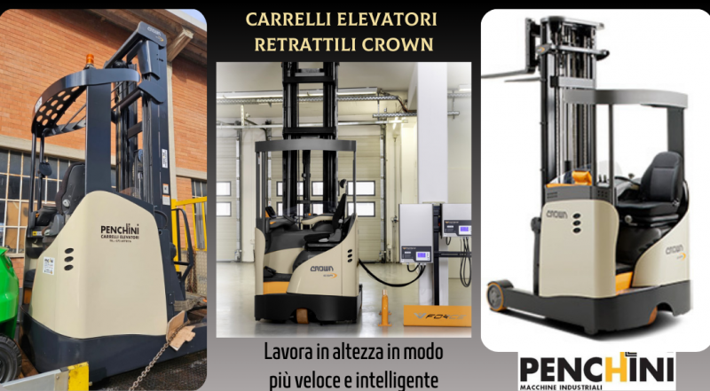 Carrelli elevatori retrattili a Corciano