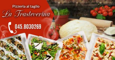 offerta pizzeria al taglio la trasteverina verona occasione dove mangiare pizza rettangolare