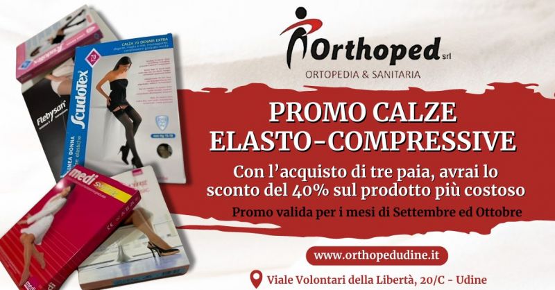 Calze elastiche a compressione graduata in promozione