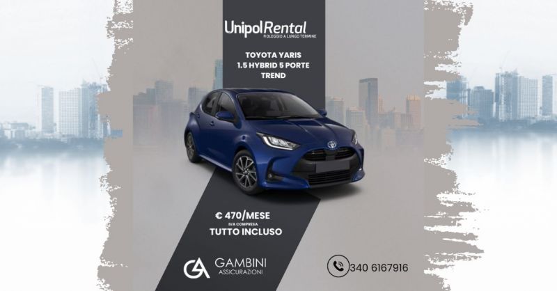 Auto a noleggio lungo termine tutto incluso