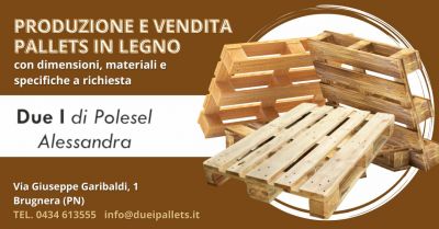 azienda specializzata produzione pallet in legno su misura