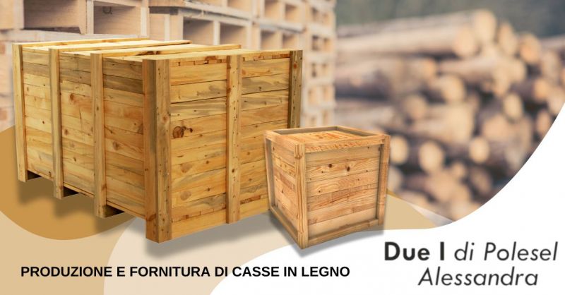 Produzione casse in legno su misura