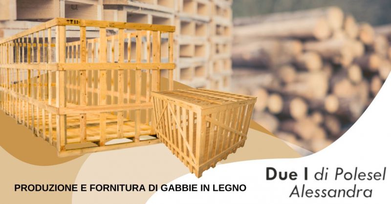 Gabbie in legno per imballaggi