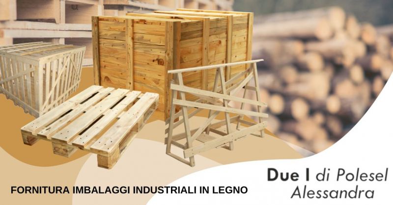 Imballaggi industriali in legno