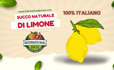 distribuzione succo naturale di limone