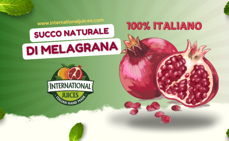 produzione succo naturale alla melagrana