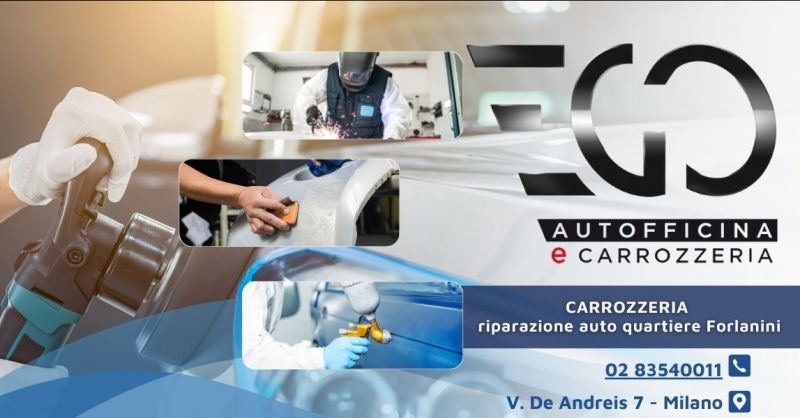 carrozzeria per riparazione auto quartiere Forlanini