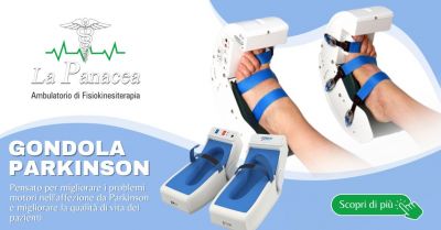 trattamento per il parkinson con dispositivo gondola