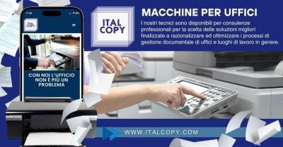 vendita macchine per ufficio gestione documentale