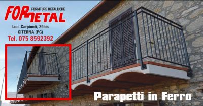 offerta realizzazione parapetti in ferro piatto occasione realizzazione parapetti in ferro tubolare