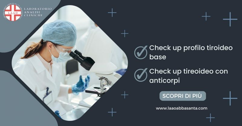 Check Up Profilo Tiroideo Base o con Anticorpi