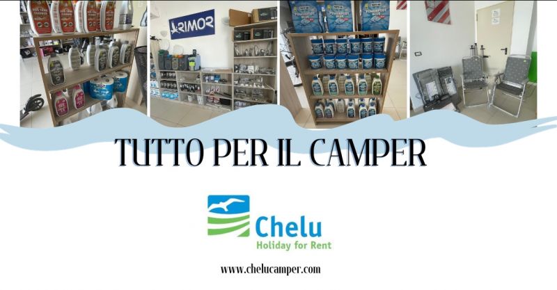 Negozio di articoli e accessori per il camper