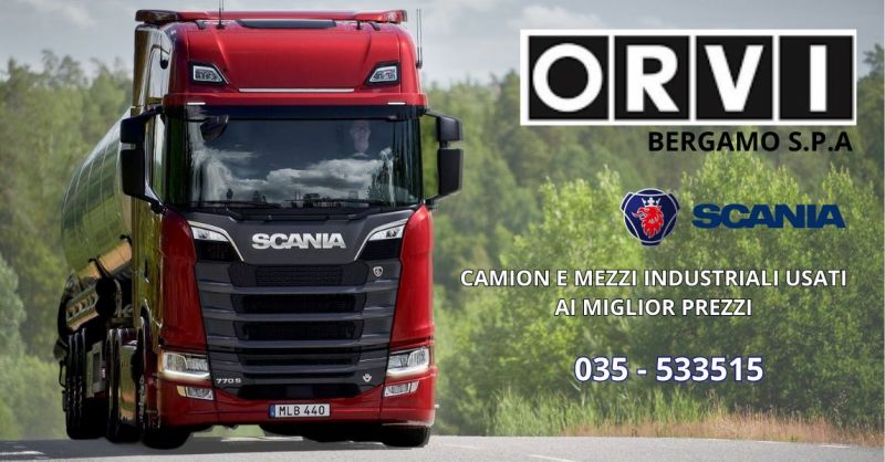 vendita camion usati Scania al miglior prezzo