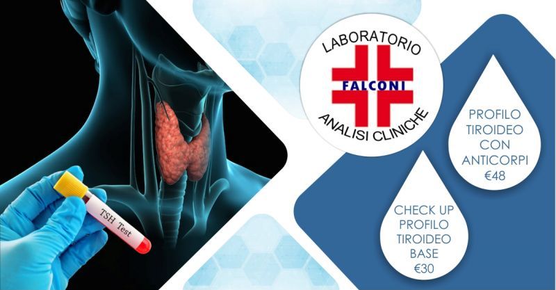 Check Up tiroideo base o con anticorpi in offerta Laboratorio Analisi