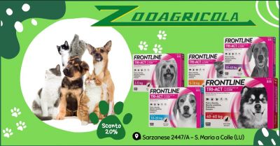 promozione sconto prodotti antiparassitari frontline negozio lucca