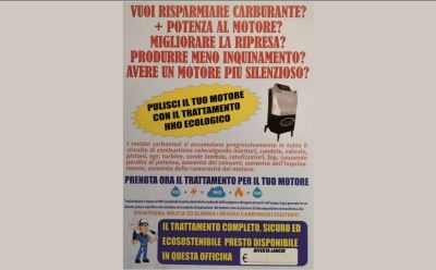 pulizia interna del motore con trattamento all idrogeno ancona