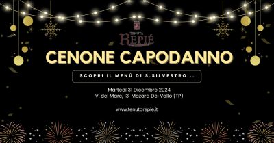 cenone capodanno 2024 menu mazara del vallo