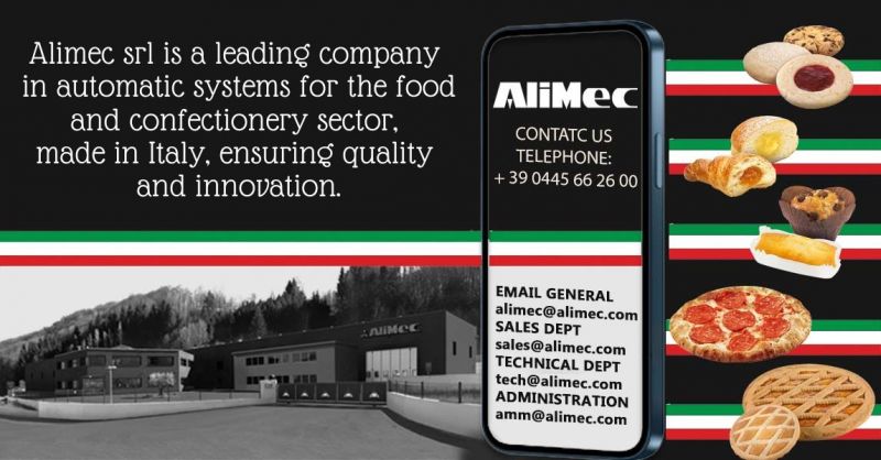 Leading company in automatic systems for the food industry made in Italy