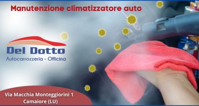 offerta manutenzione e pulizia climatizzatore auto versilia autocarrozzeria del dotto