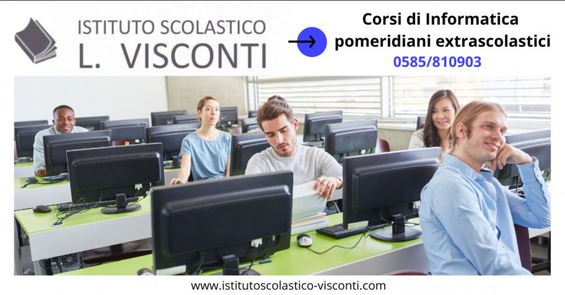 corsi di informatica pomeridiani extrascolastici