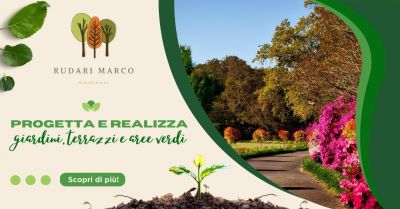 offerta progettazione e realizzazione giardini terrazzi aree verdi