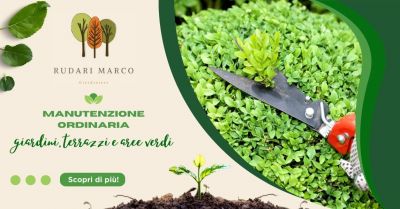 occasione servizio professionale manutenzione giardini ordinaria