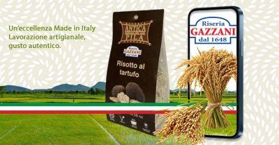 risotto carnaroli al tartufo pronto da cuocere gluten free