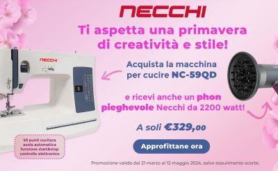 macchina da cucire necchi meccanica rotativa