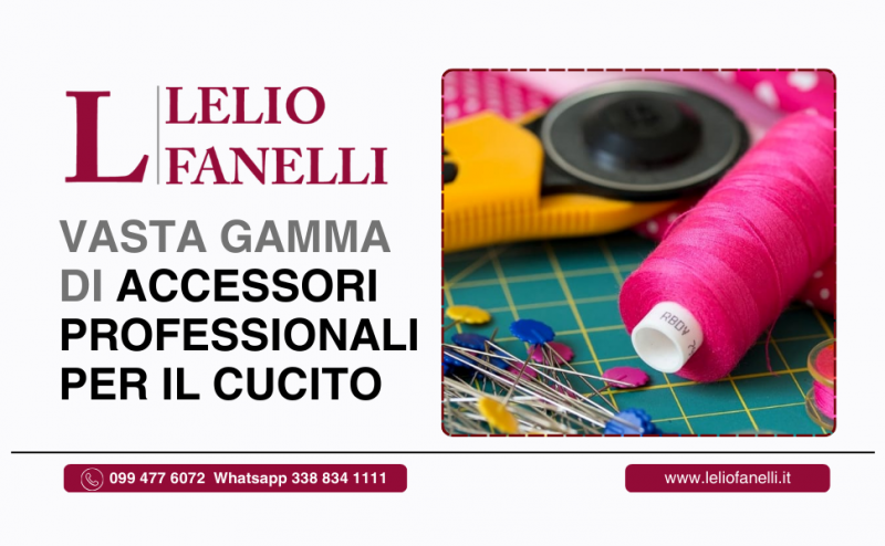 accessori professionali per il cucito