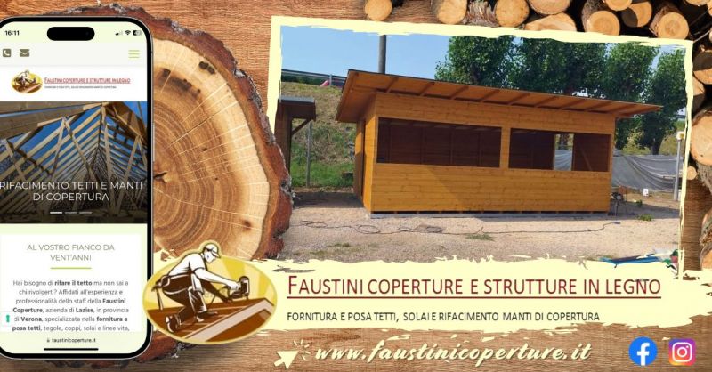 Casetta di legno su misura per giardino Bussolengo