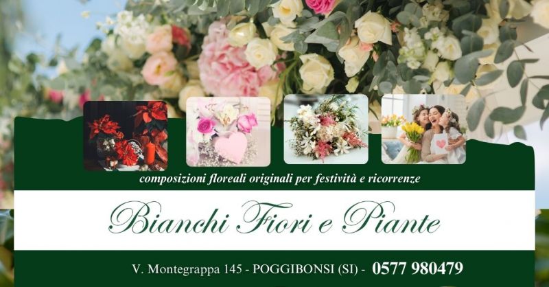 composizioni floreali originali per festivita ed eventi a Poggibonsi