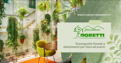 offerta realizzazione professionale scenografie floreali e allestimenti per ogni tipo di evento