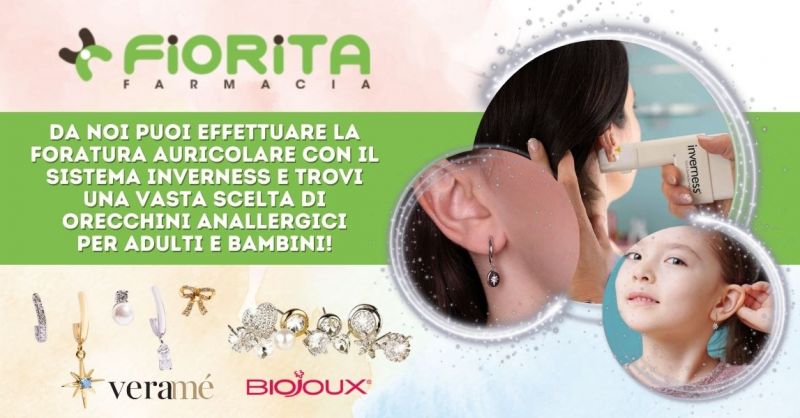 Buchi alle orecchie in farmacia vicino a