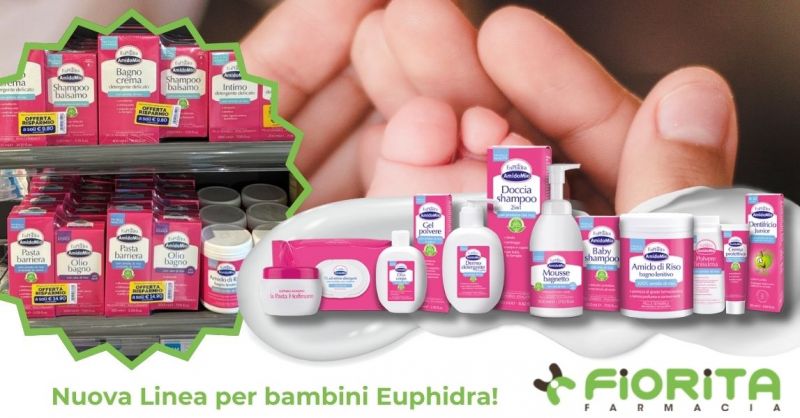 Farmacia con prodotti Euphidra amido mio vicino