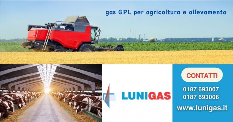 fornitura GPL per aziende agricole e allevamento