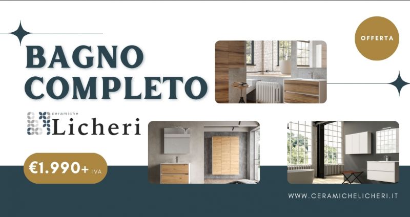 Promozione bagno completo